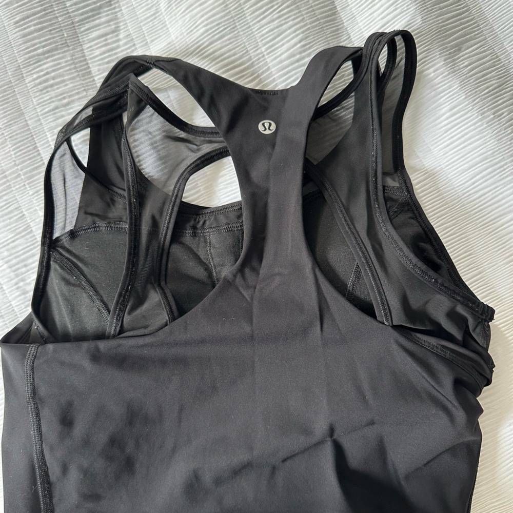 Lululemon mesh tank top